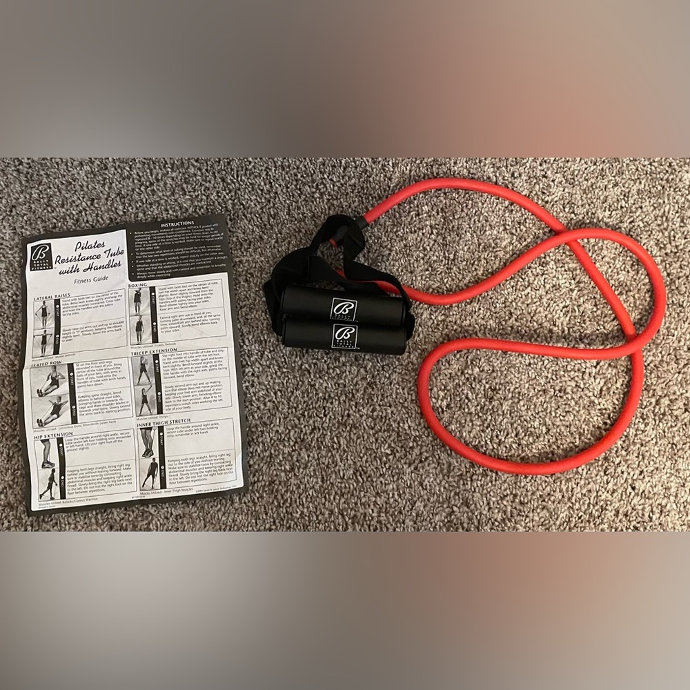 Bally fitness Pilates fitness tube w handles